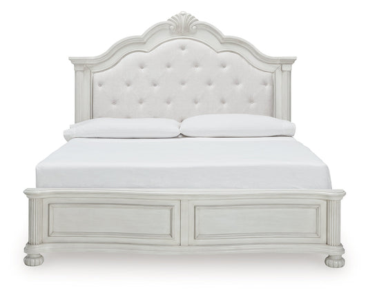 Montelaine King Upholstered Panel Bed