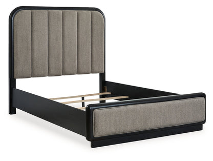 Rowanbeck Upholstered Panel Bed