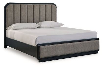 Rowanbeck Upholstered Panel Bed