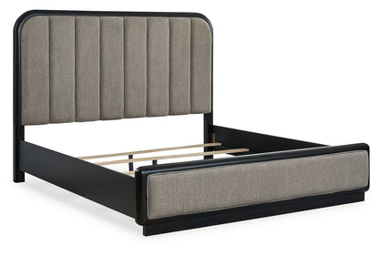 Rowanbeck Upholstered Panel Bed