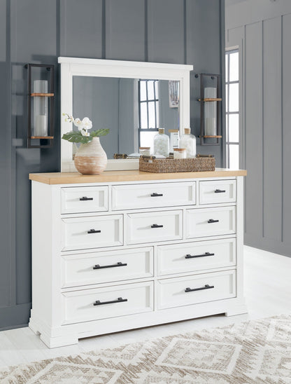 Ashbryn Dresser and Mirror