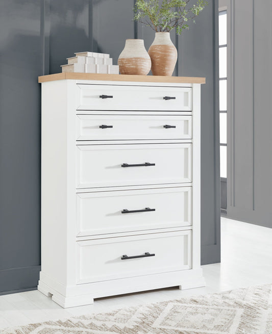 Ashbryn Five Drawer Chest