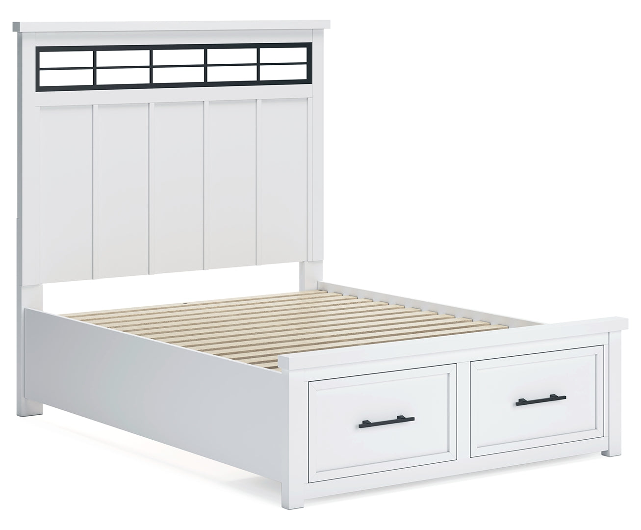 Ashbryn Queen Panel Storage Bed