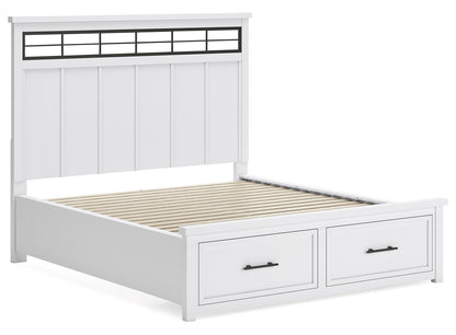 Ashbryn Panel Storage Bed