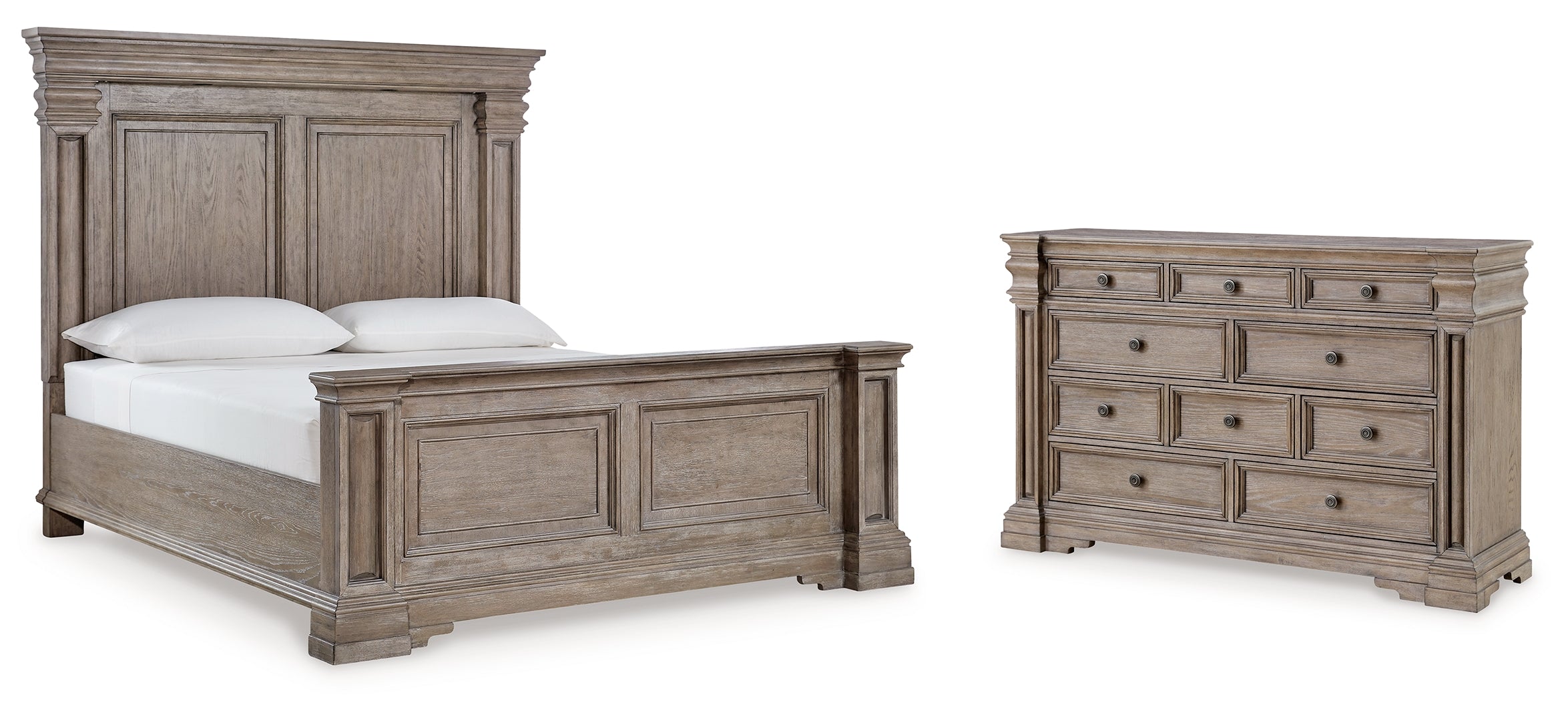 Blairhurst Queen Panel Bed with Dresser