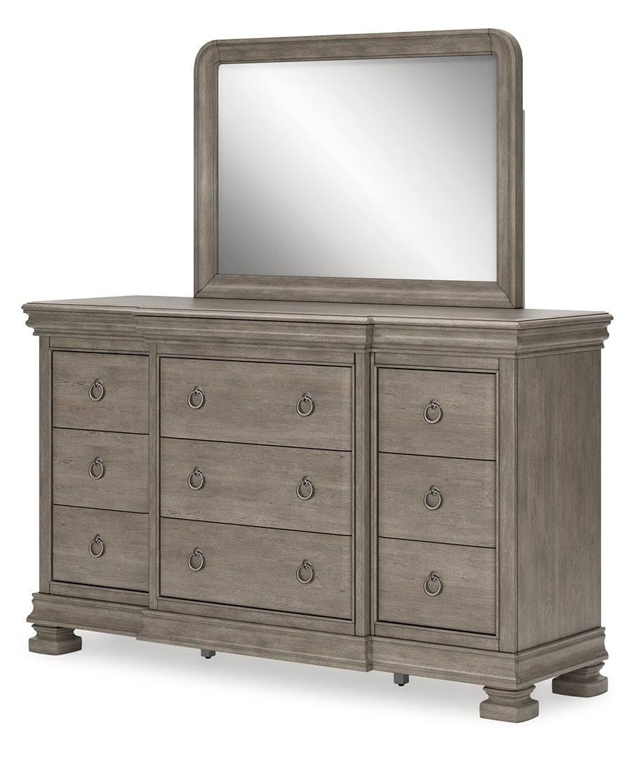 Lexorne Dresser and Mirror