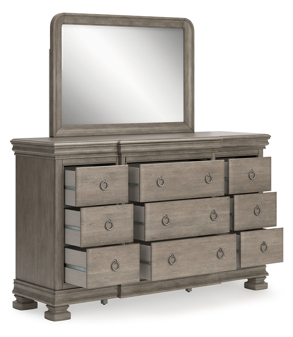 Lexorne Dresser and Mirror