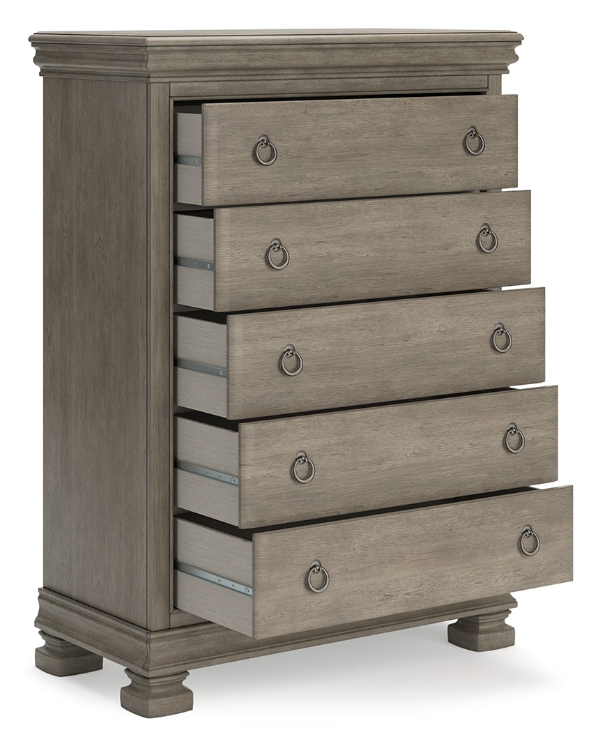 Lexorne Five Drawer Chest