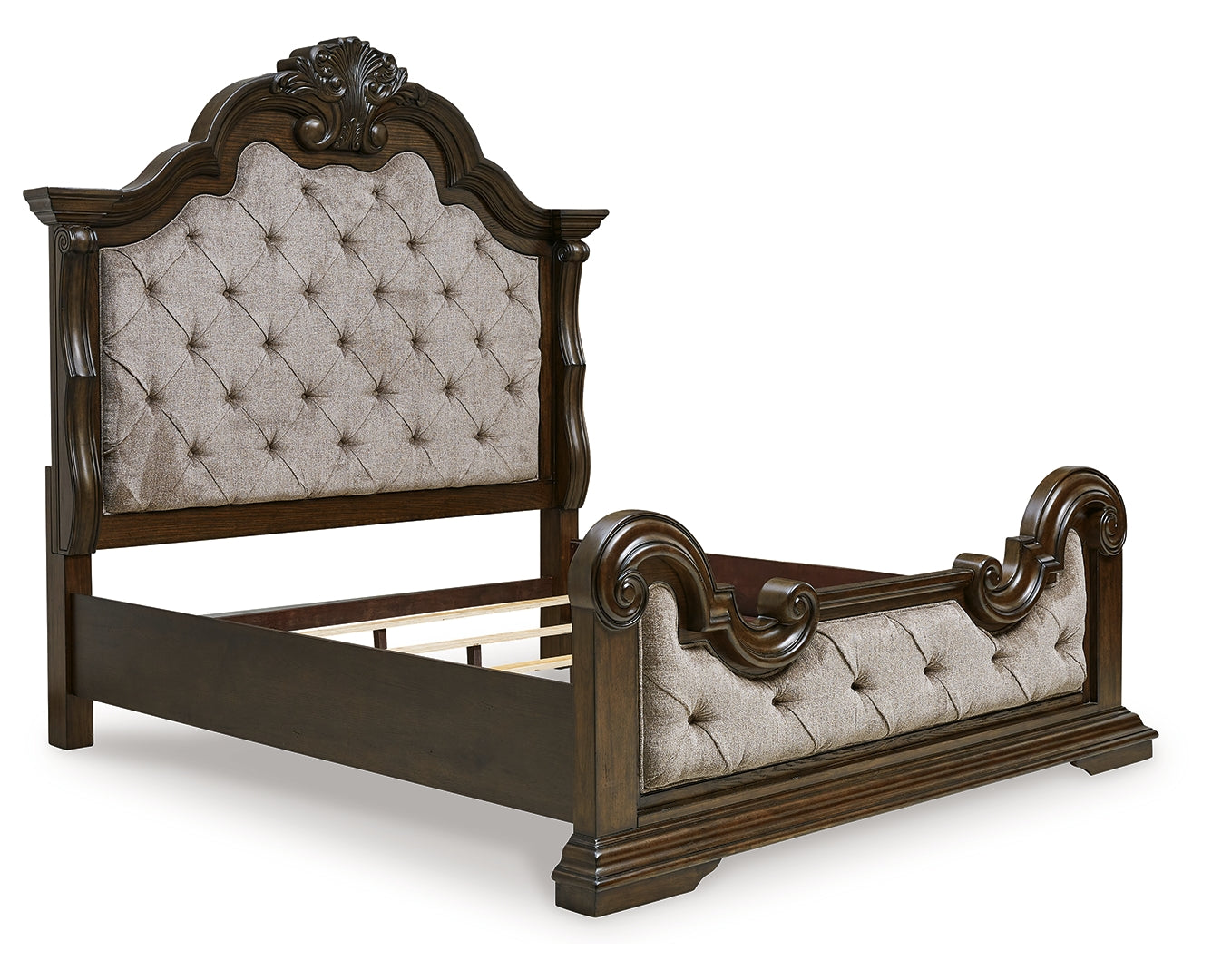 Maylee Brown Upholstered Bedroom Set