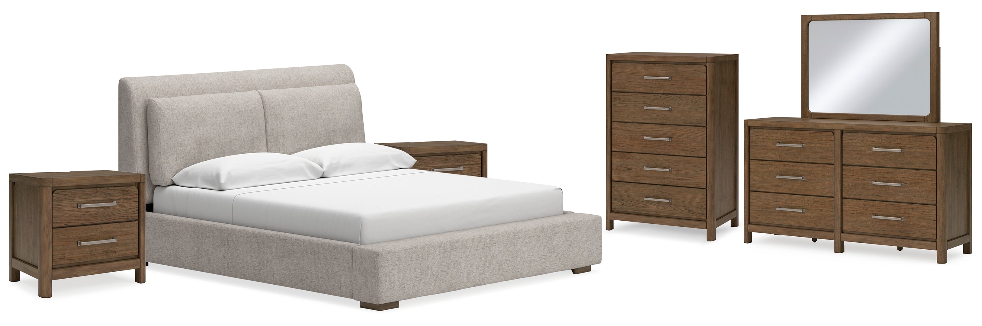 Cabalynn Brown Panel Bedroom Set