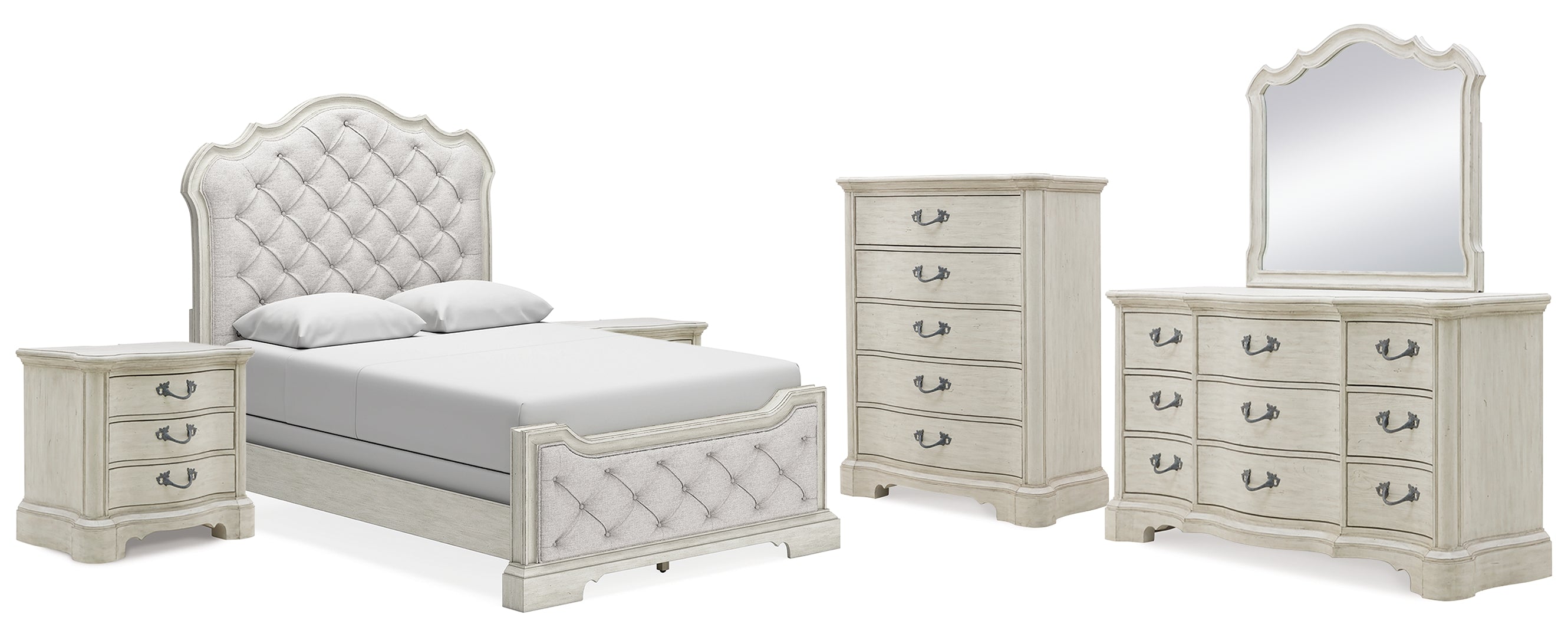 Arlendyne White Bedroom Set