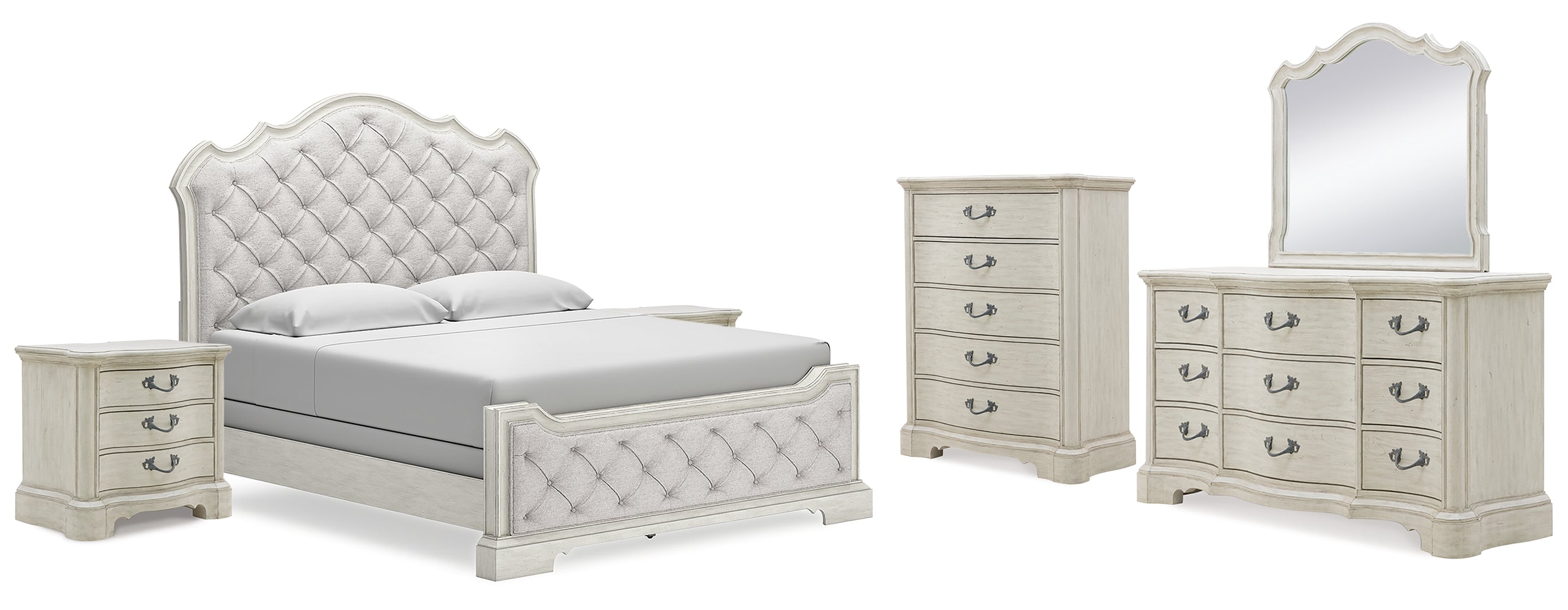 Arlendyne White Bedroom Set