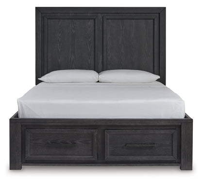 Foyland Panel Storage Bed