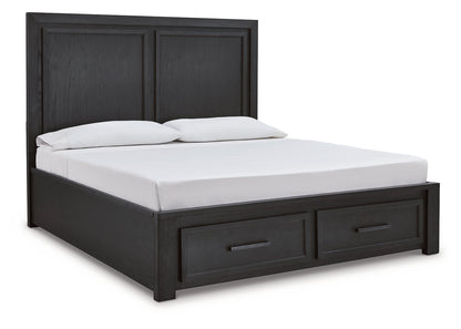 Foyland Panel Storage Bed