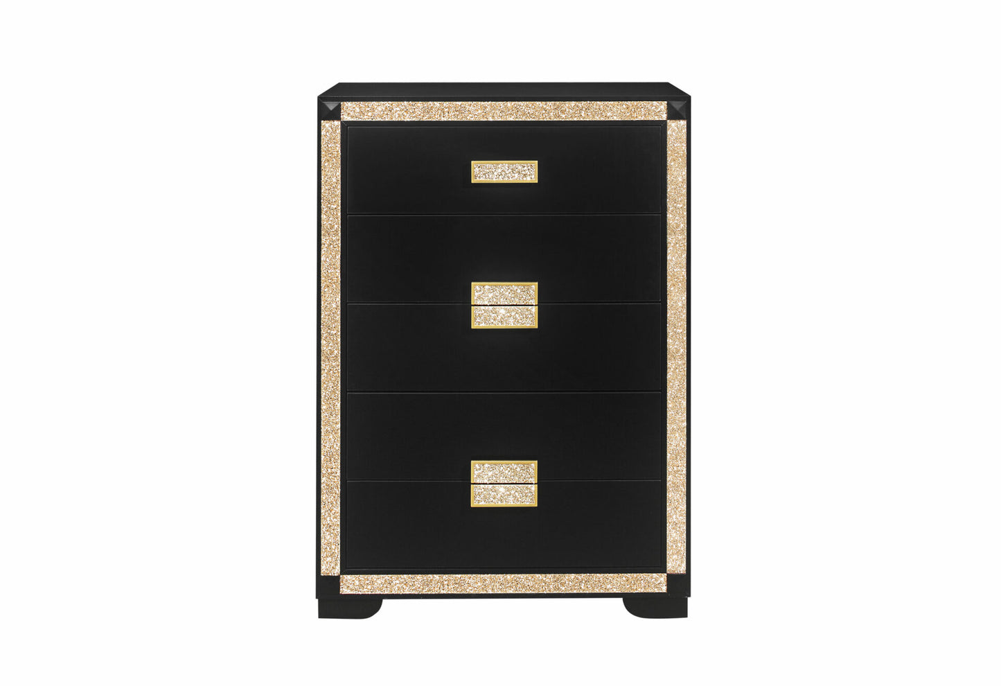 Blake Black/Gold Chest