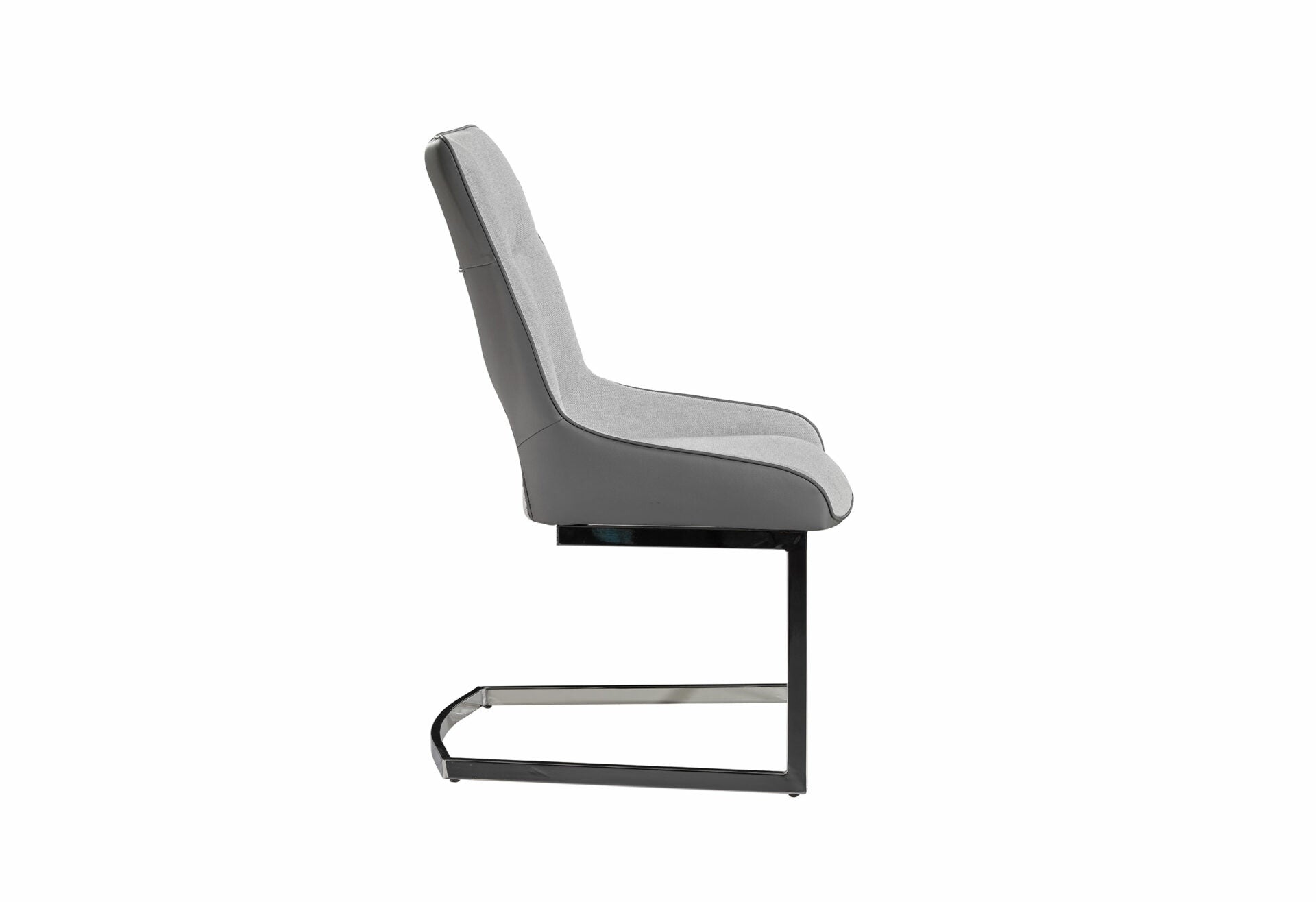 D1119 Light Grey/Dark Grey Dining Chair