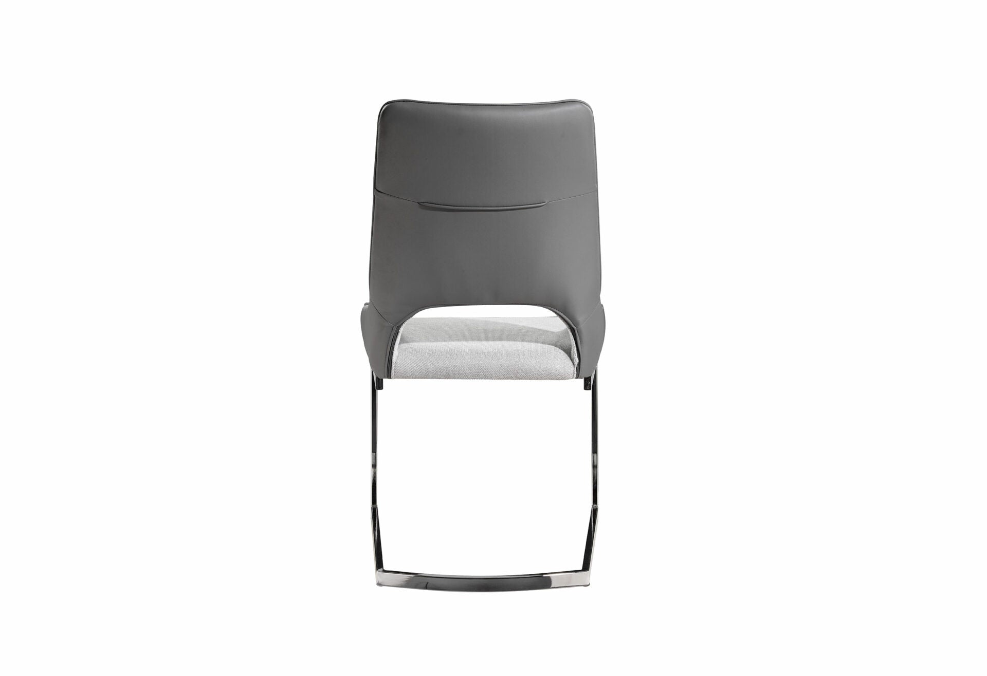 D1119 Light Grey/Dark Grey Dining Chair