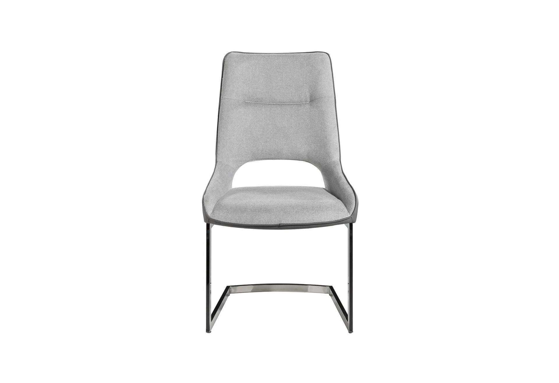 D1119 Light Grey/Dark Grey Dining Chair