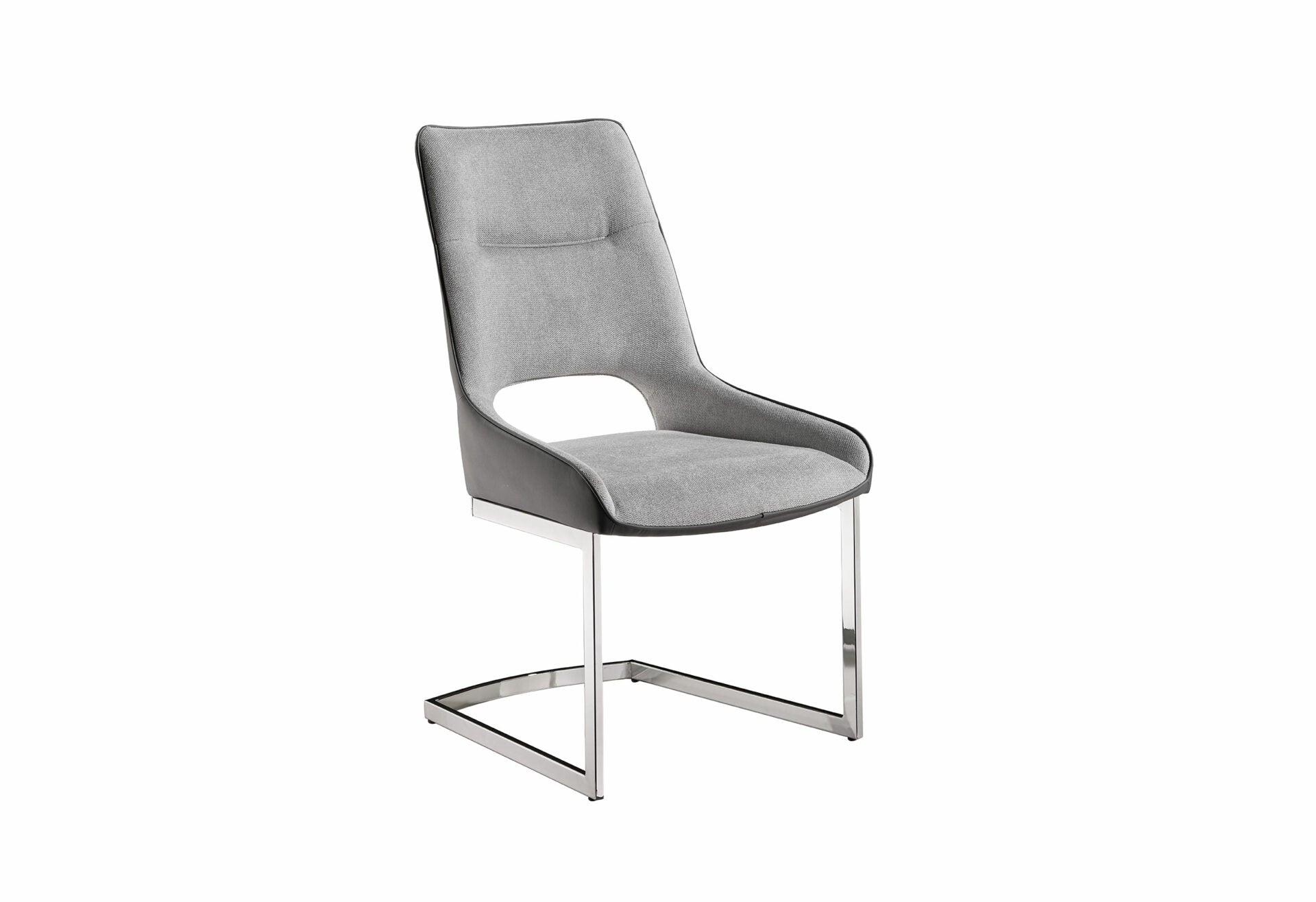 D1119 Light Grey/Dark Grey Dining Chair