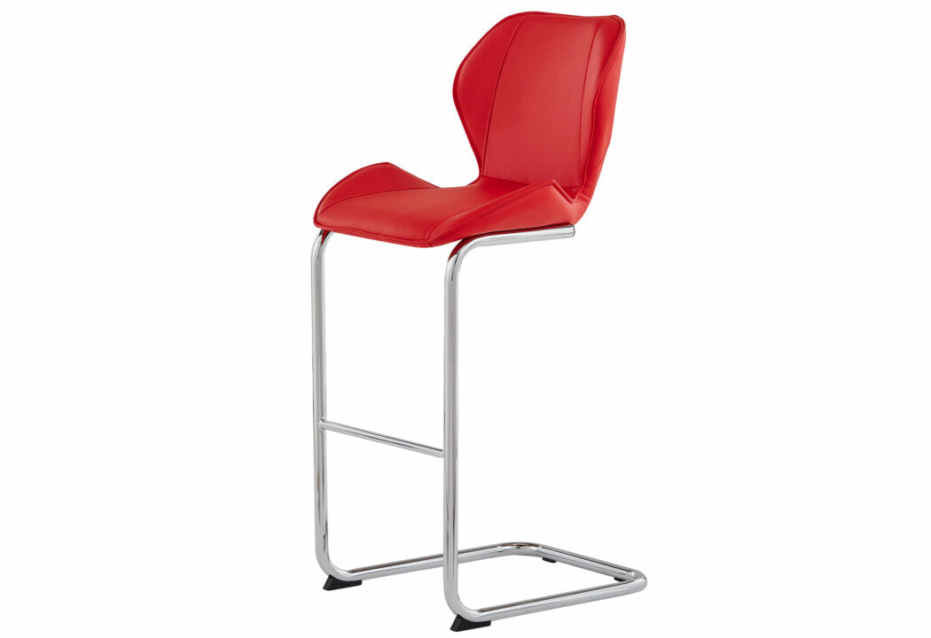 D1446 Red Bar Stool