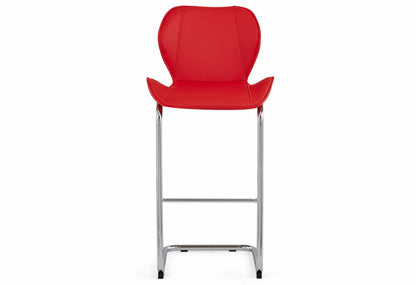 D1446 Red Bar Stool