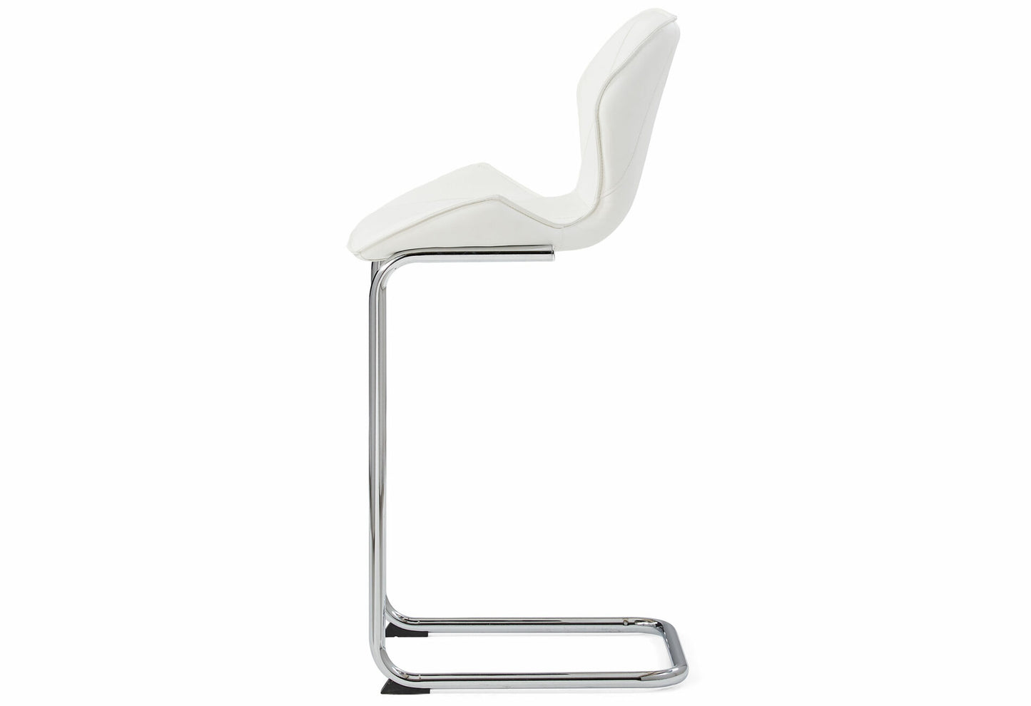 D1446 White Bar Stool