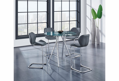 D1446 Grey Bar Stool