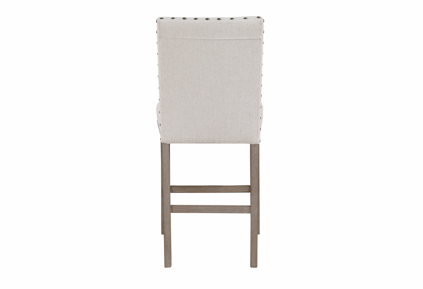 D1622 White Bar Stool