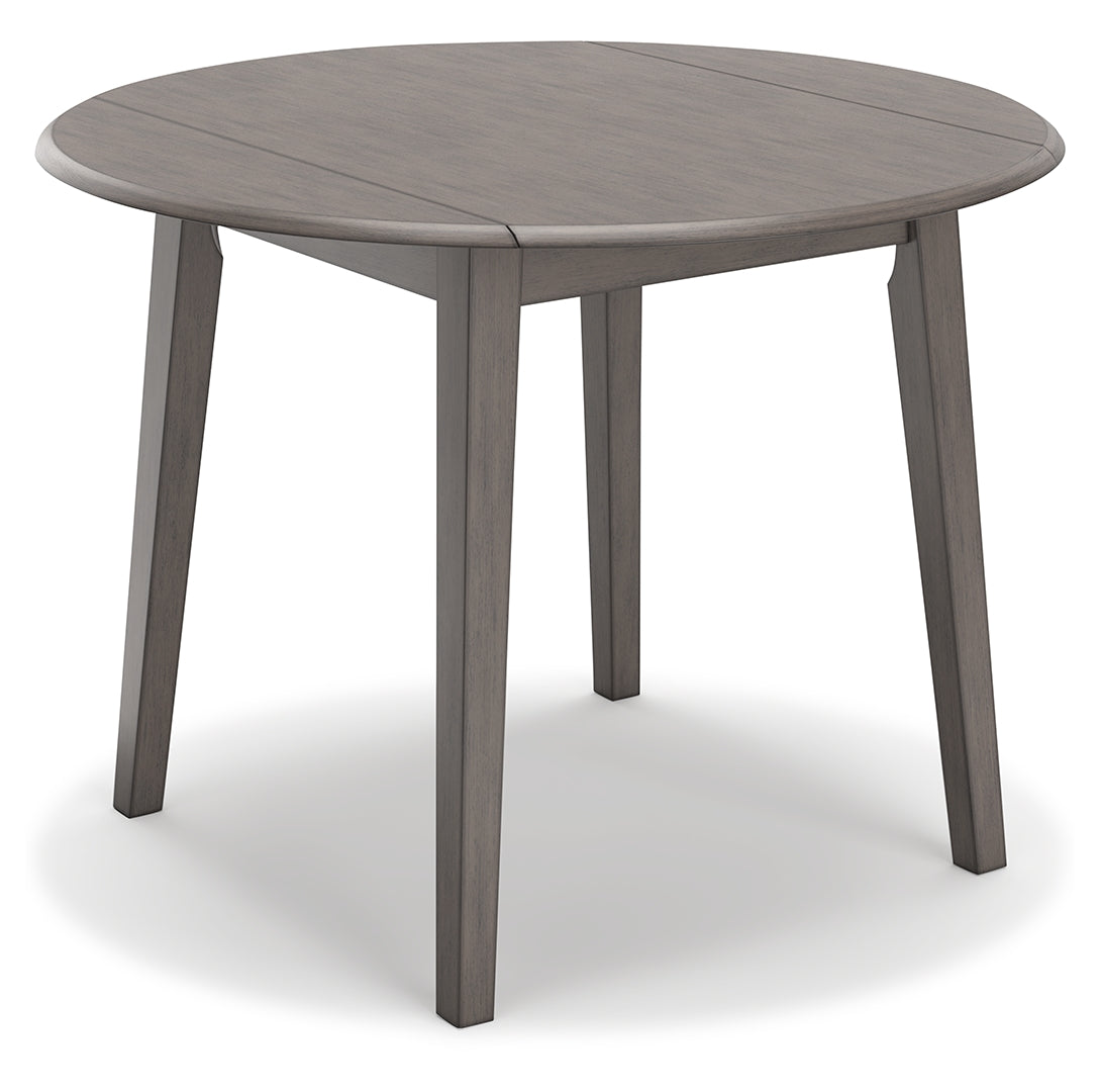 Shullden Round DRM Drop Leaf Table