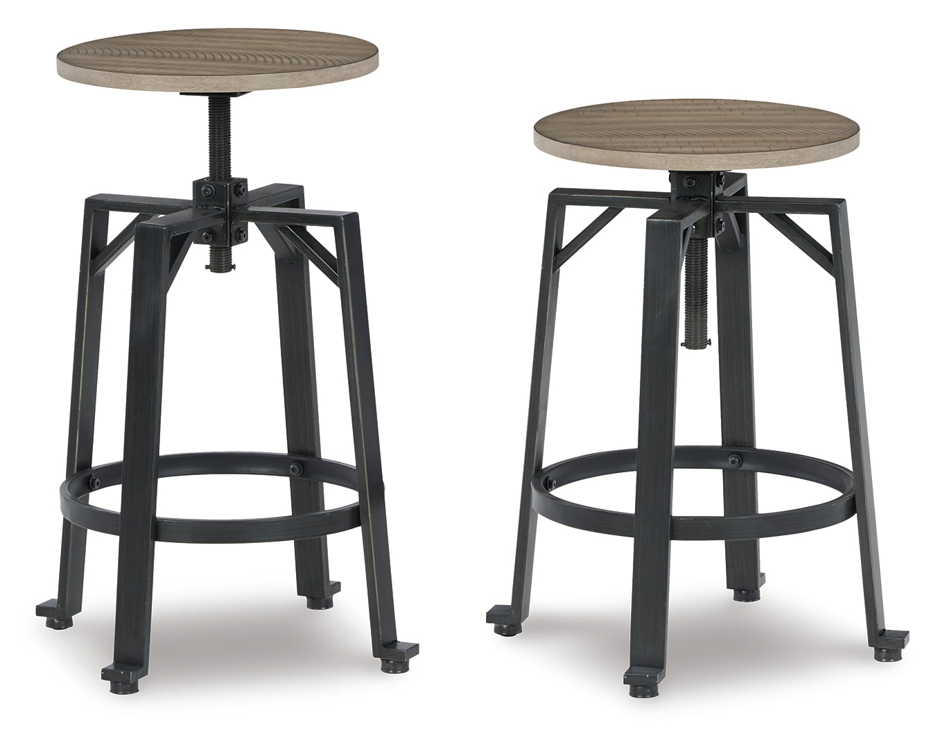 Lesterton Counter Height Dining Table and 2 Barstools