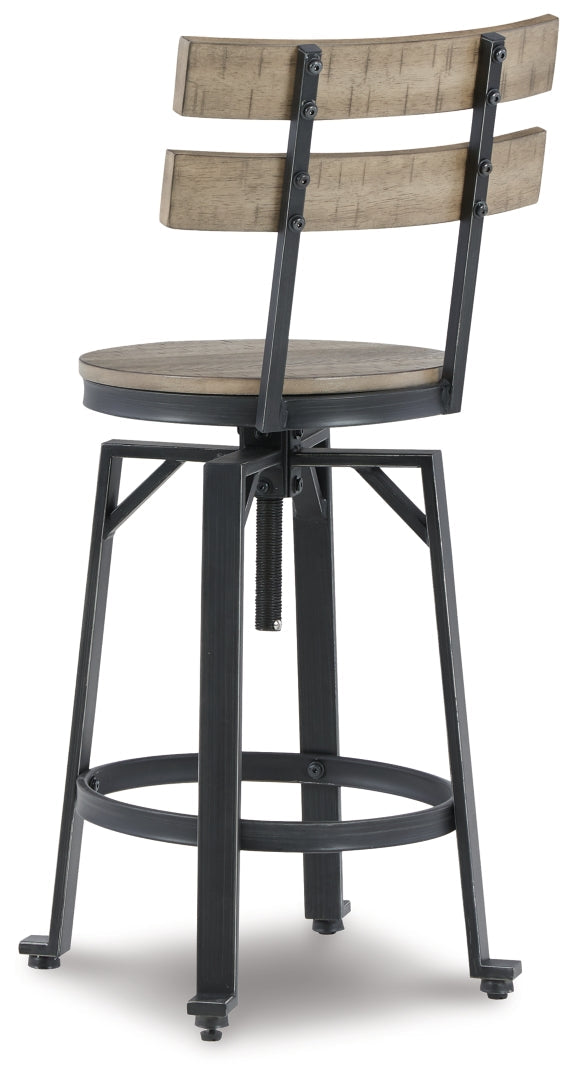 Lesterton Swivel Barstool (2/CN)