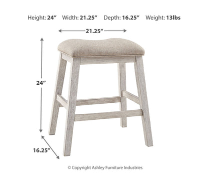 Skempton Upholstered Stool (2/CN)