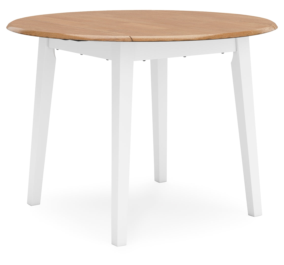 Gesthaven Round DRM Drop Leaf Table