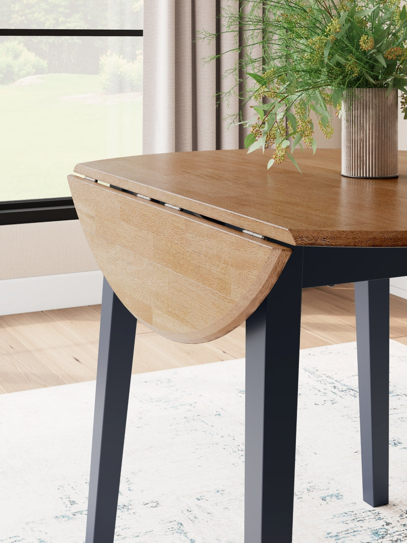 Gesthaven Round DRM Drop Leaf Table