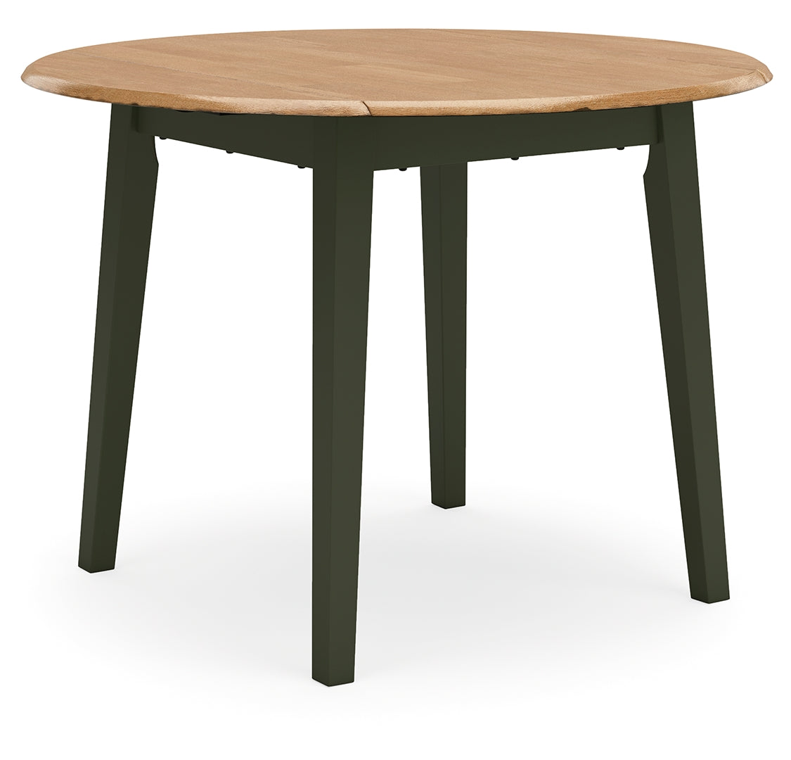 Gesthaven Round DRM Drop Leaf Table