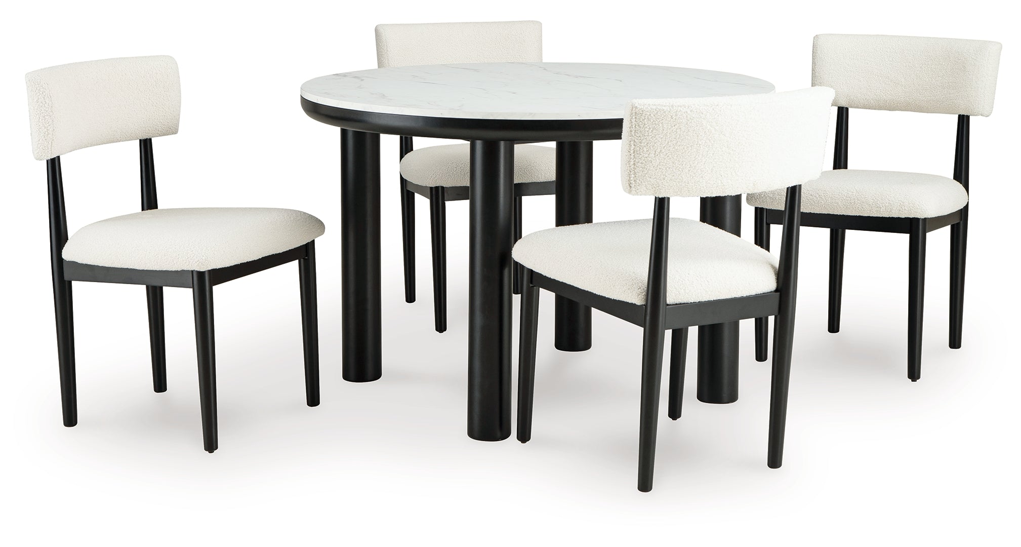 Xandrum Dining Table and 4 Chairs