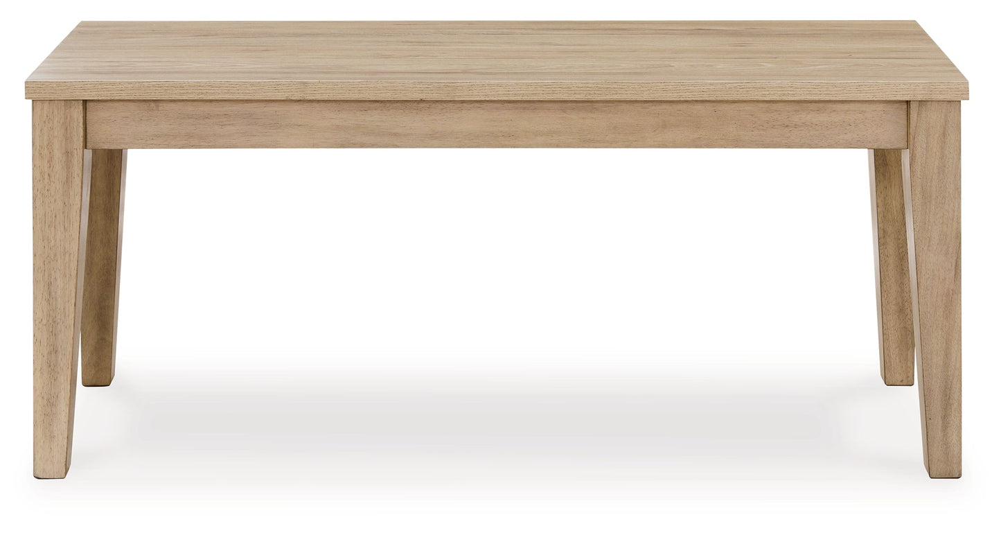 Gleanville Large Dining Room Bench