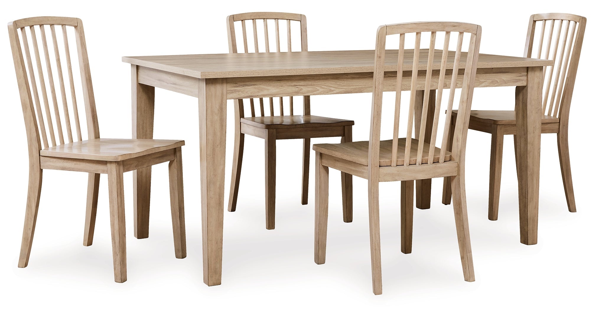 Gleanville Dining Table and 4 Chairs