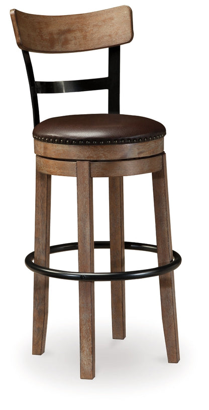 Pinnadel Tall UPH Swivel Barstool(1/CN)