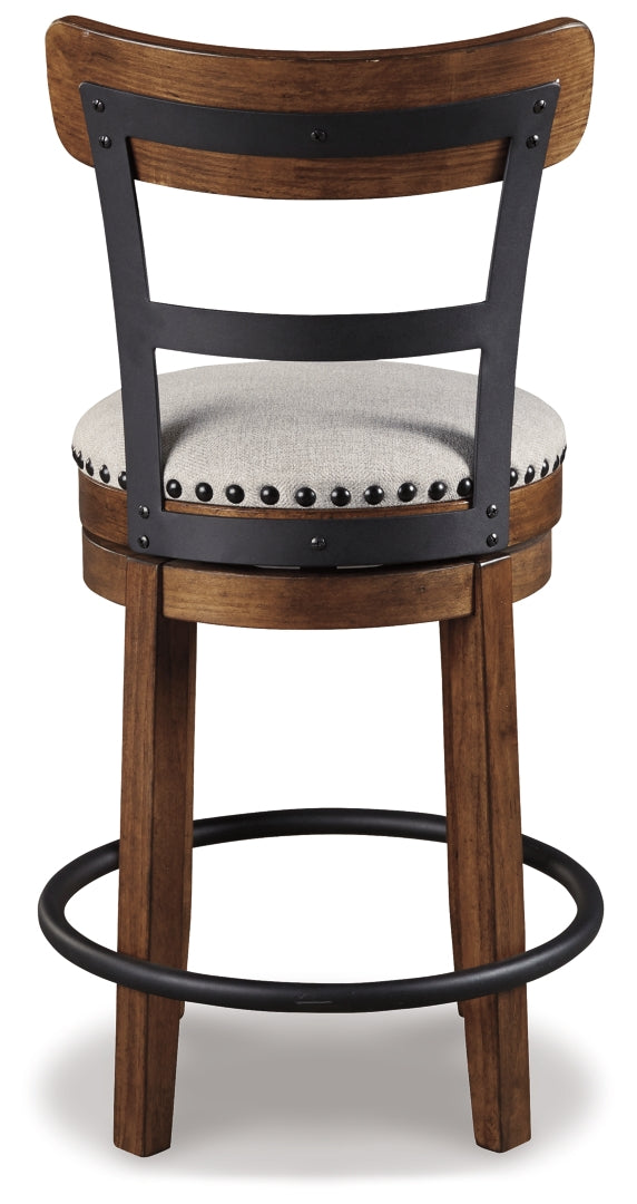 Valebeck UPH Swivel Barstool (1/CN)