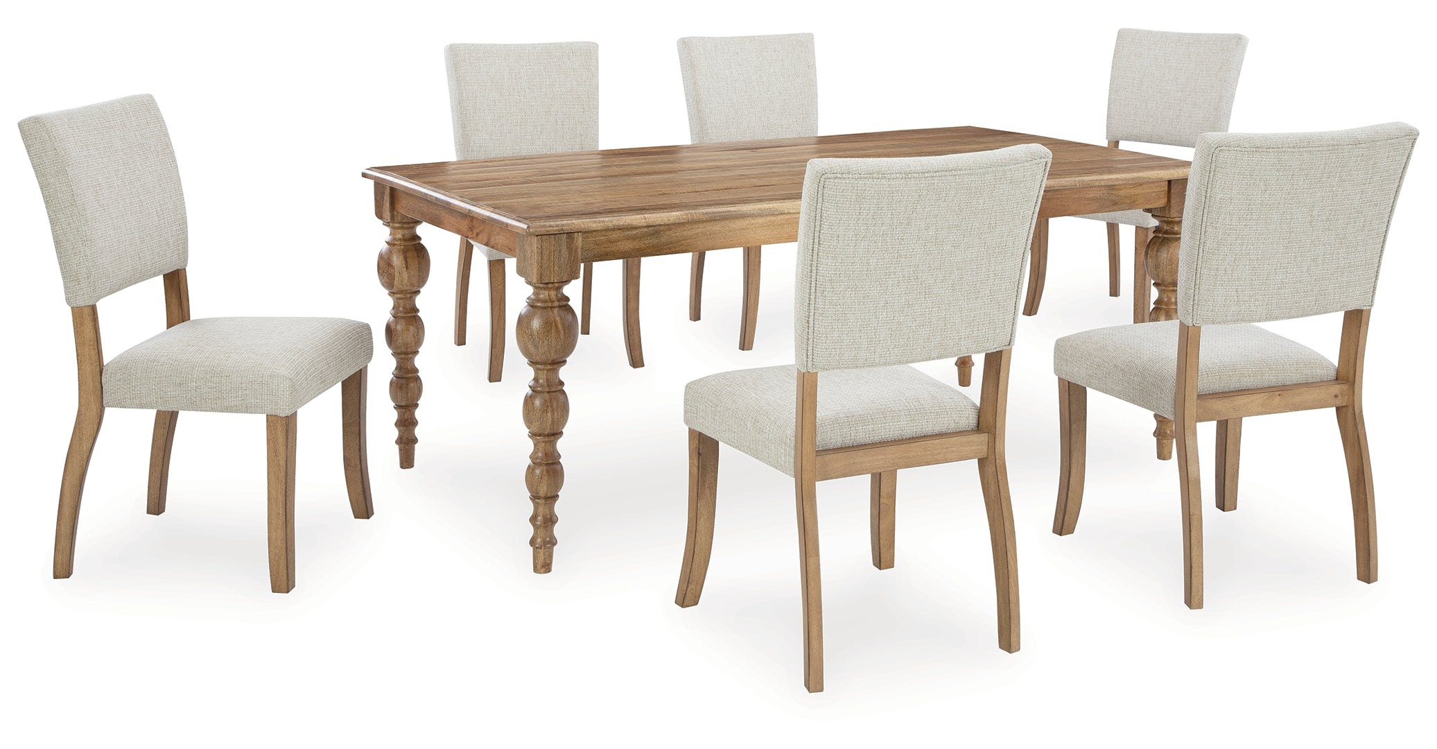 Rybergston Dining Table and 6 Chairs