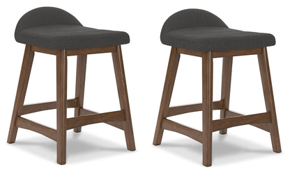 Lyncott Upholstered Barstool (2/CN)