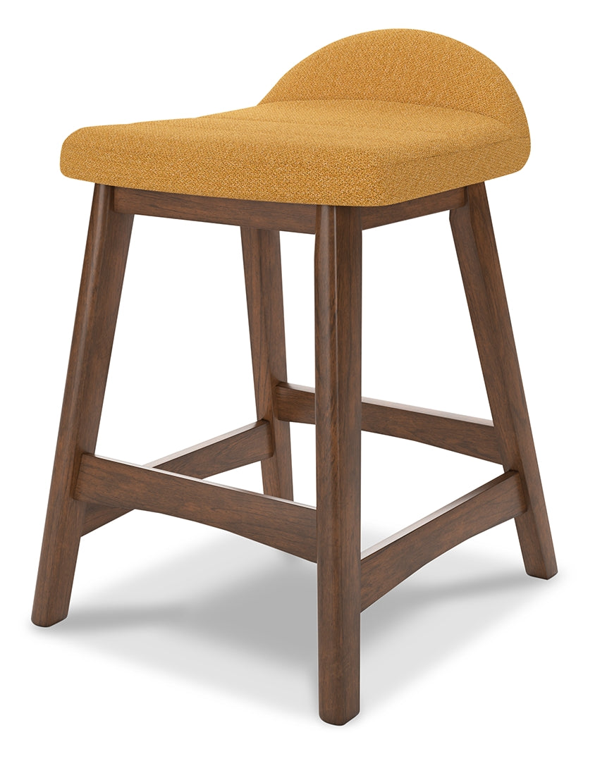 Lyncott Upholstered Barstool (2/CN)