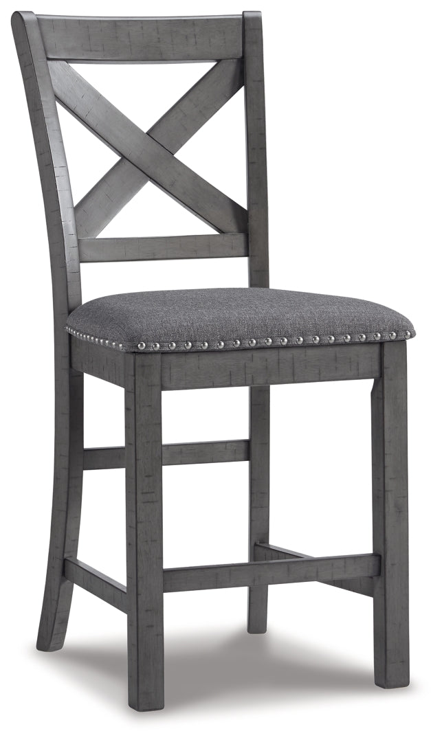 Myshanna Upholstered Barstool (2/CN)