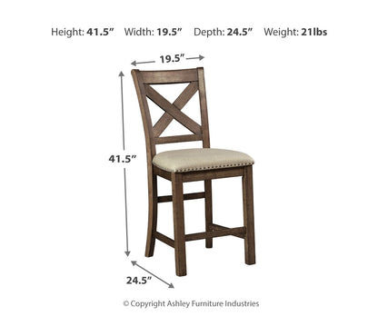 Moriville 2-Piece Bar Stool