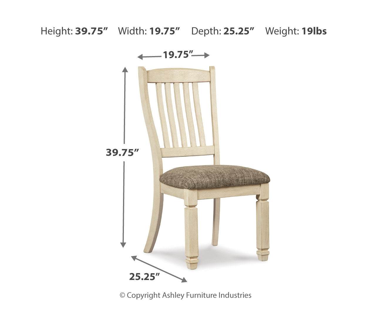 Bolanburg Dining UPH Side Chair (2/CN)