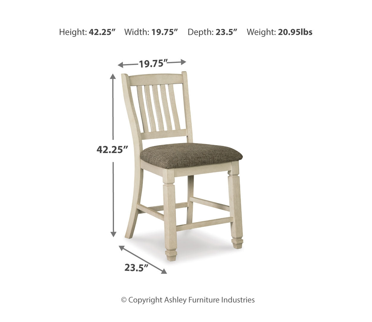 Bolanburg 2-Piece Bar Stool