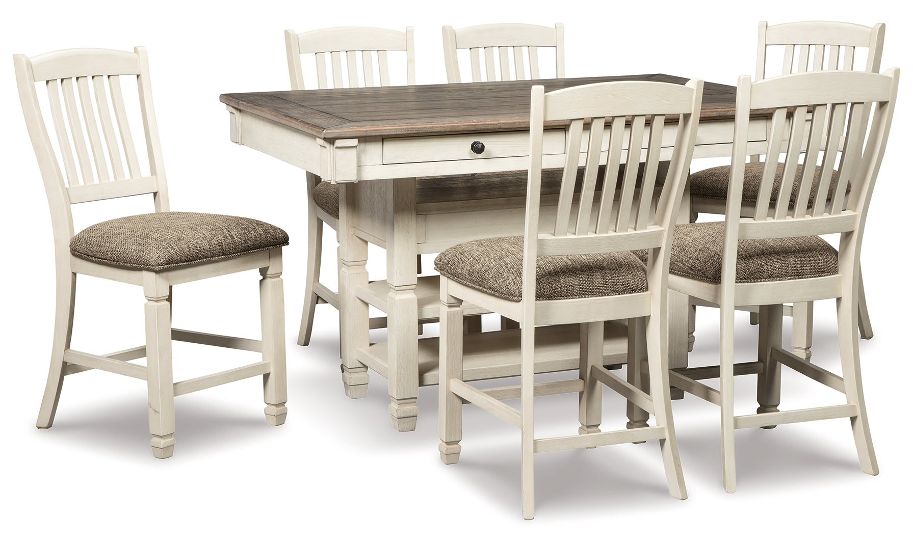 Bolanburg Counter Height Dining Table and Barstools