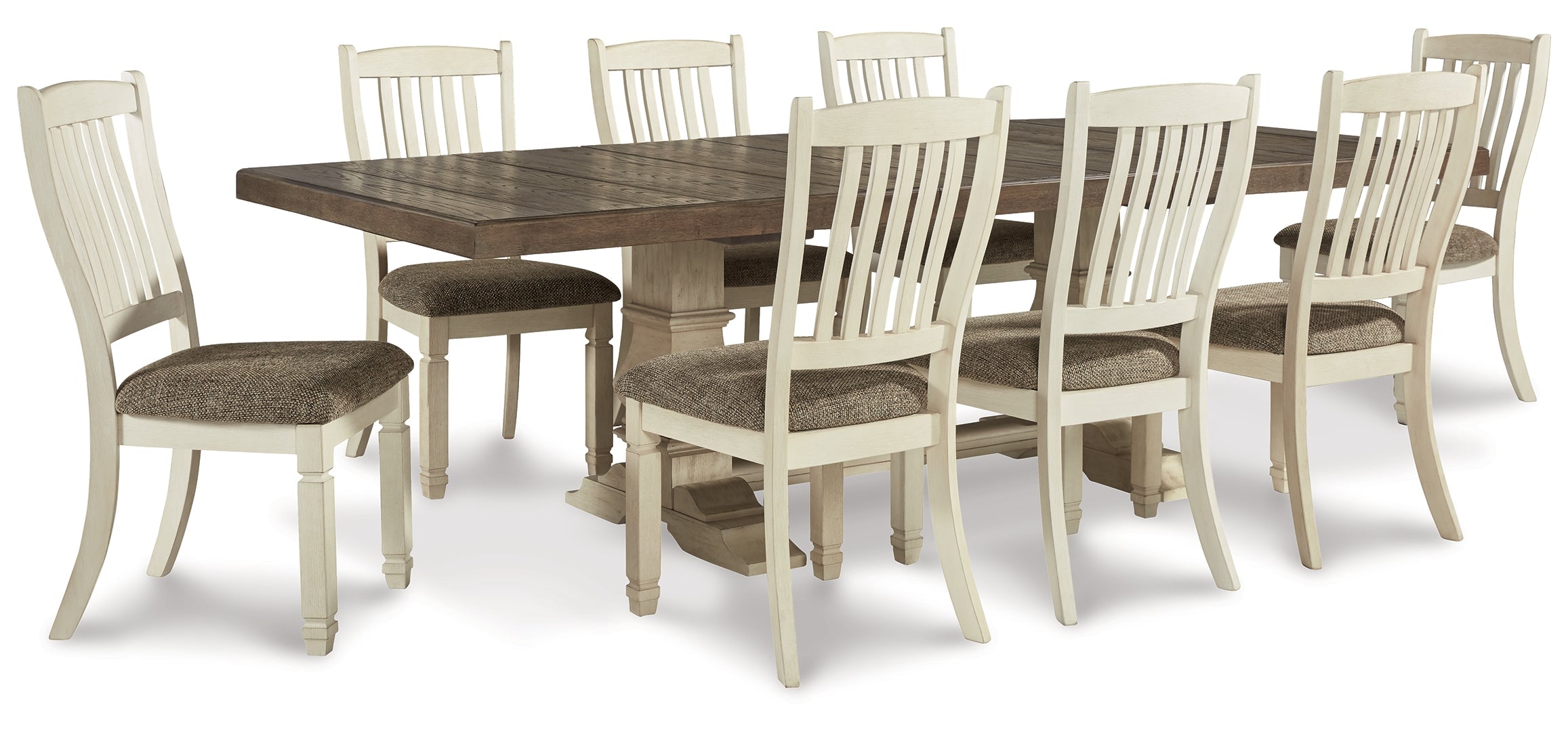 Bolanburg Dining Table and 6 Chairs with Storage