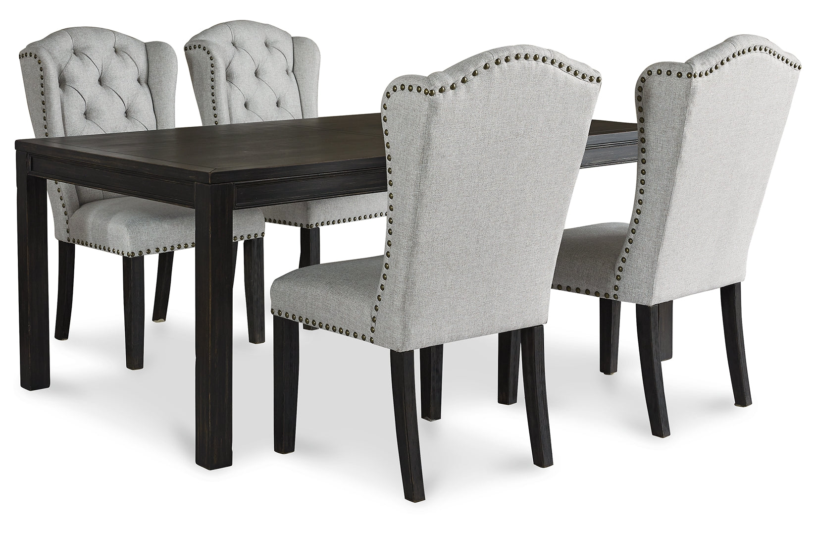 Jeanette Dining Table and 4 Chairs